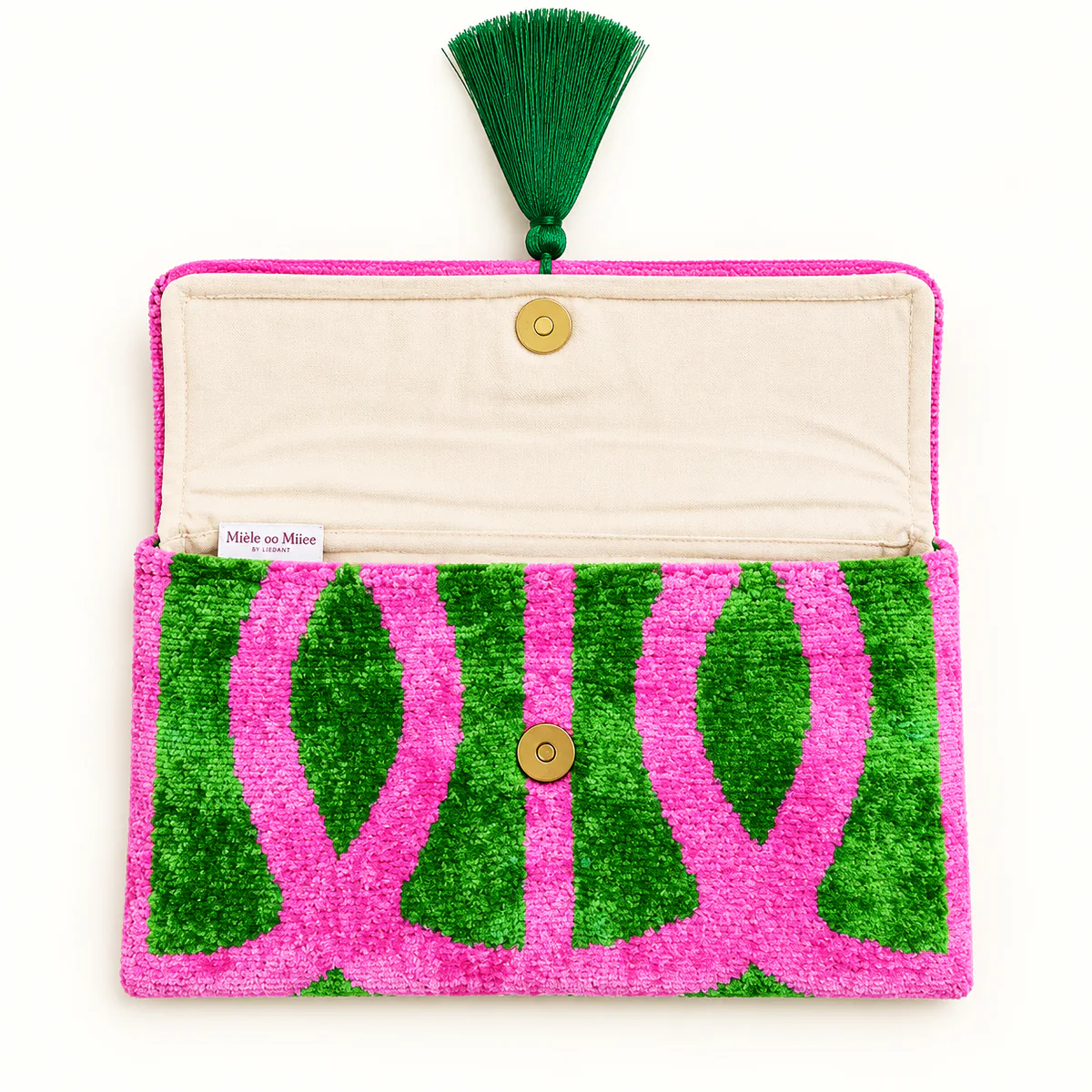 POCHETTE VELOURS PALM SPRING