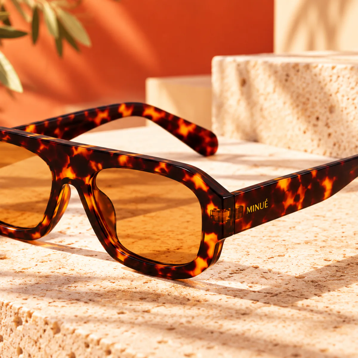 Lunettes de Soleil Bergman Brown Carey – MINÜE – Image 2
