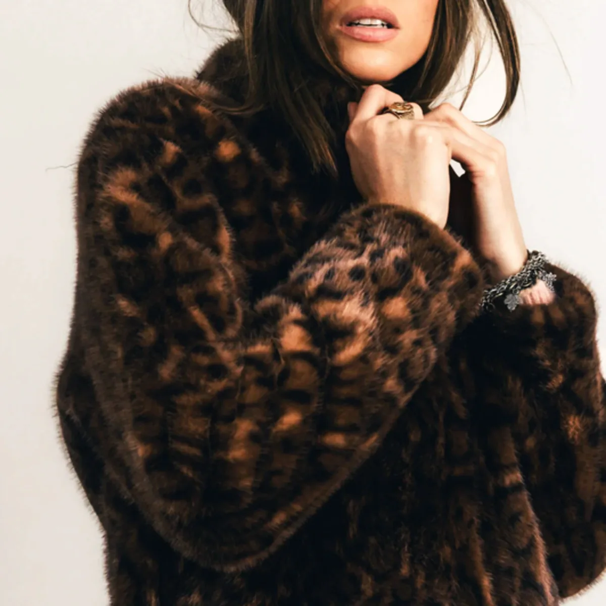 BLOUSON REVERSIBLE LEOPARD WILD CHIC