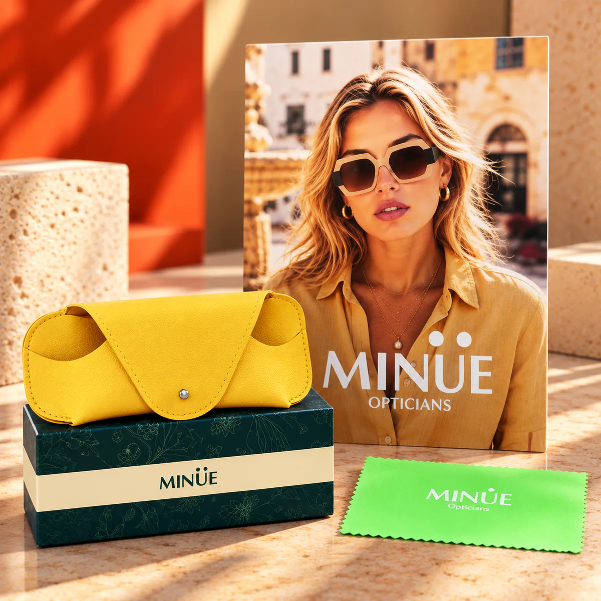 Lunettes de Soleil Bolden Oliva – MINÜE – Image 3