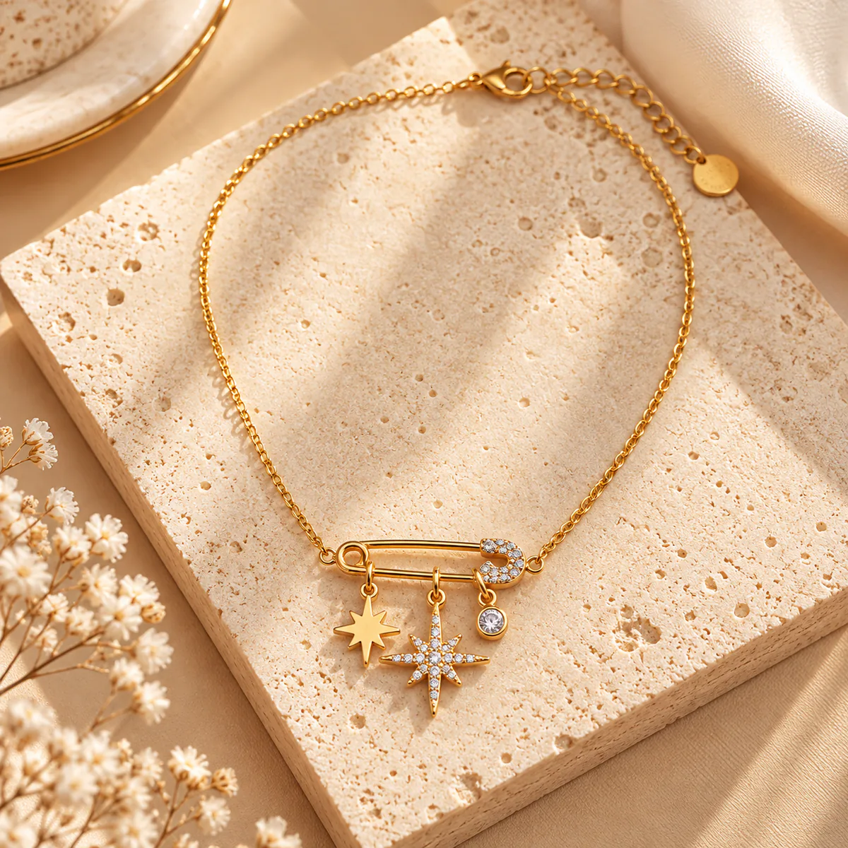 Collier Cosmic – Épingle et Breloques Célestes – Image 2