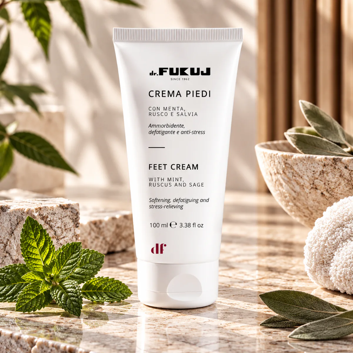 Crème hydratante pieds Dr. Fukuj 100 ml