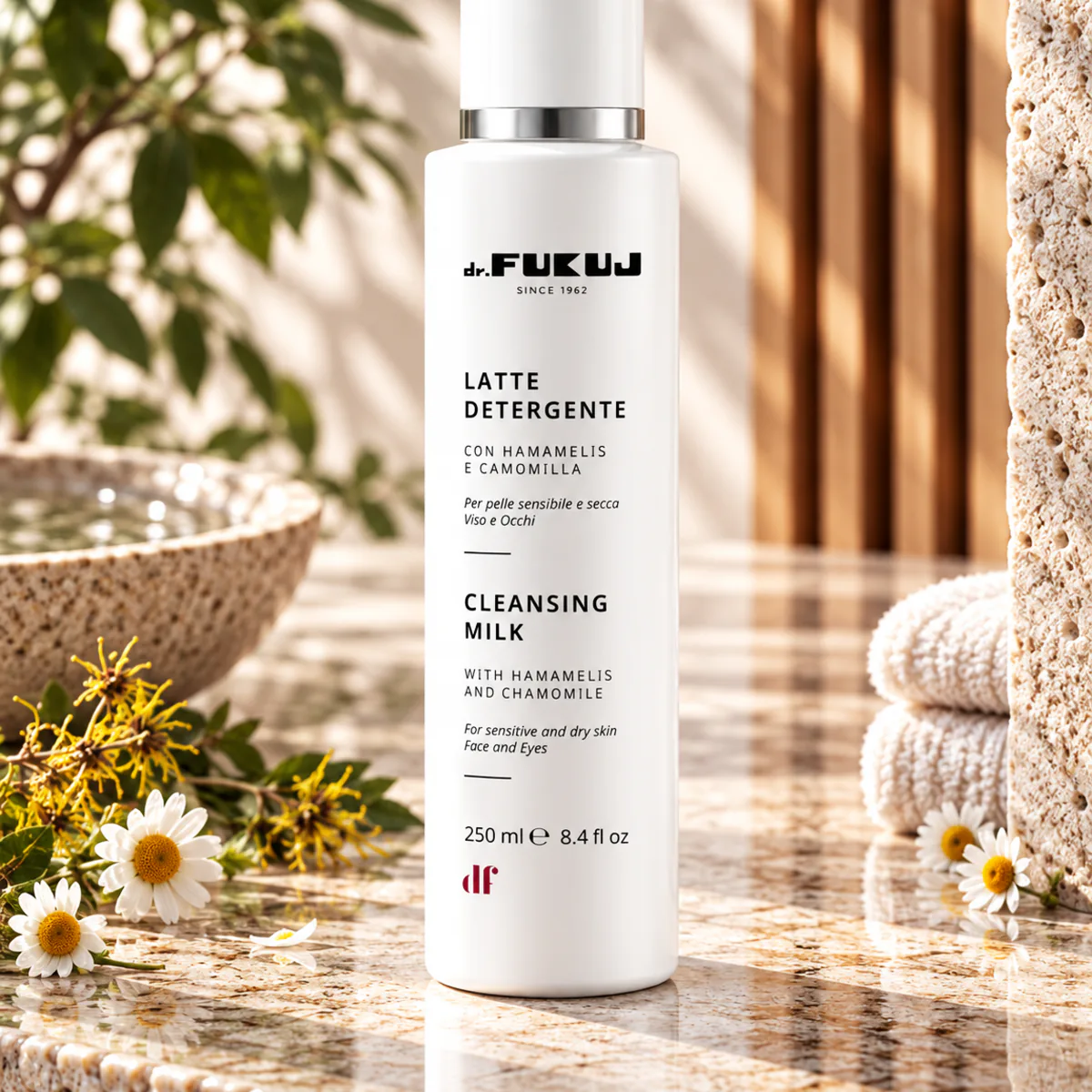 Lait démaquillant doux pour le visage