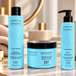 Routine volume cheveux fins Boost Volume Kera Queen’s