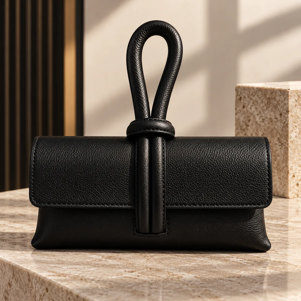pochette-cuir-noir