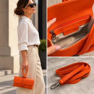 pochette-cuir-orange