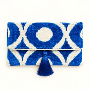 Pochette velours Capri