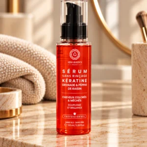 Sérum cheveux colorés Kera Queen’s à la grenade et à la kératine
