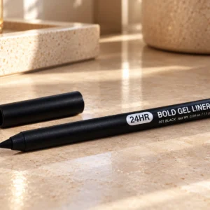 Eyeliner gel noir waterproof 24H Moira teinte 001
