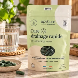 Cure Drainage Rapide Epycure 15 jours 30 gélules