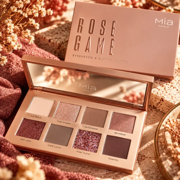 Palette Rose Game Mia Makeup fards à paupières roses