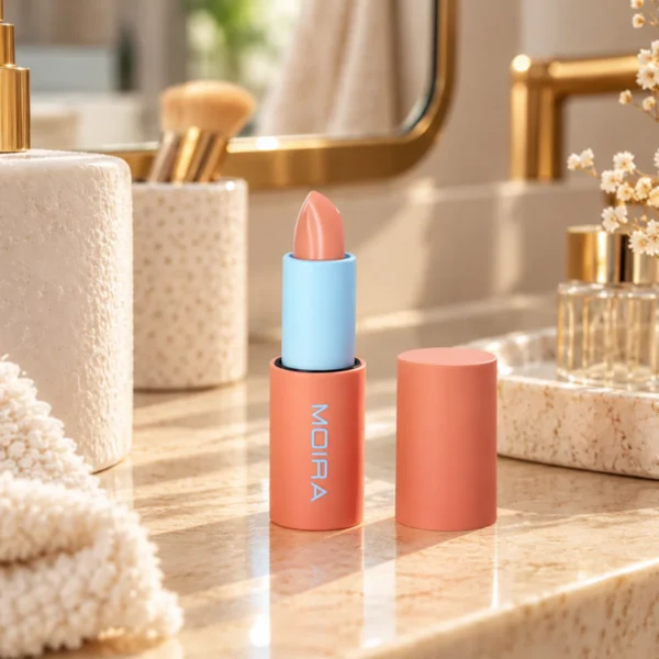 Rouge à lèvres nude Satin Chic Moira Cosmetics